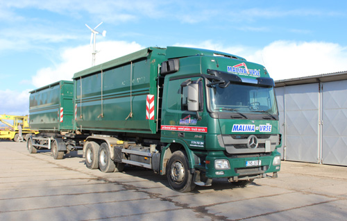 Mercedes Actros - nosič kontejnerů